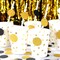 Black Gold White Party Table Confetti 300pcs Glitter Sprinkles